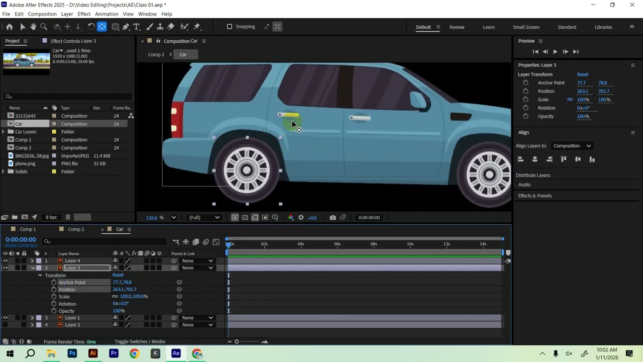 After Effect Class 02