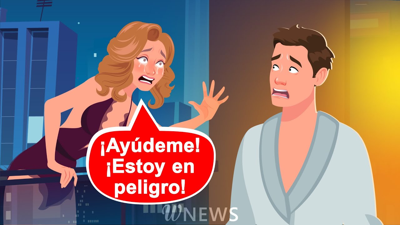 ¡Escóndete aquí! ¡Han venido a por ti!