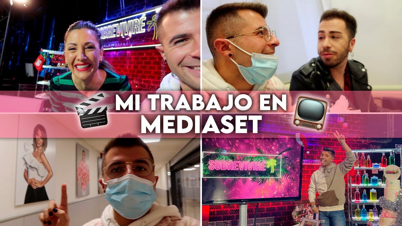ASÍ ES MI TRABAJO EN LA TELE | MEDIASET  📺 🎬