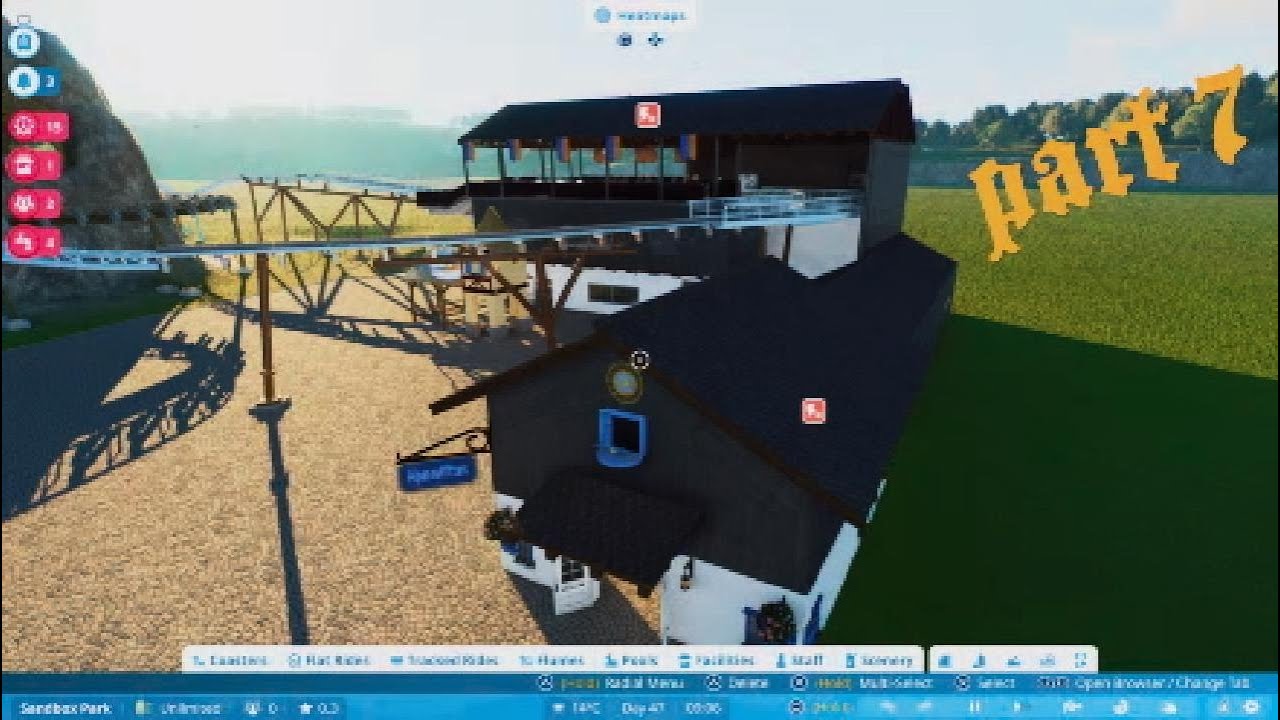 Finishing Alpenfury station in planet coaster 2, Canada's Wonderland series part 7