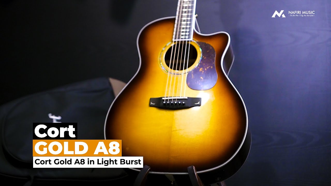 Cort Gold A8 in Light Burst