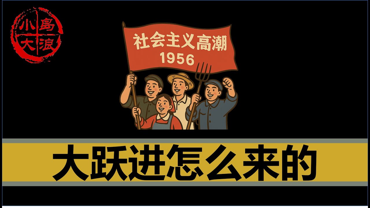 【小岛浪吹】30分钟只讲一件事，大跃进是如何出现的