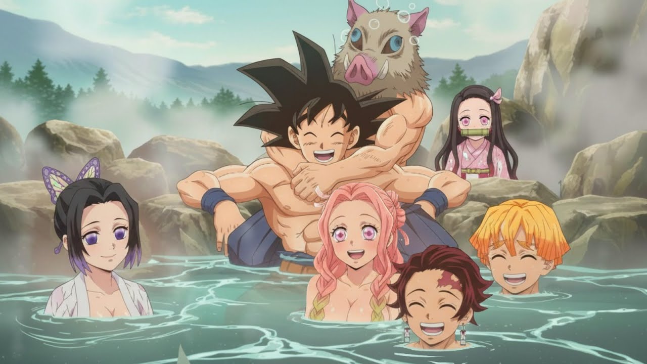 Qué hubiera pasado si Goku viajara al mundo de Kimetsu no Yaiba? (PELICULA COMPLETA 2026)