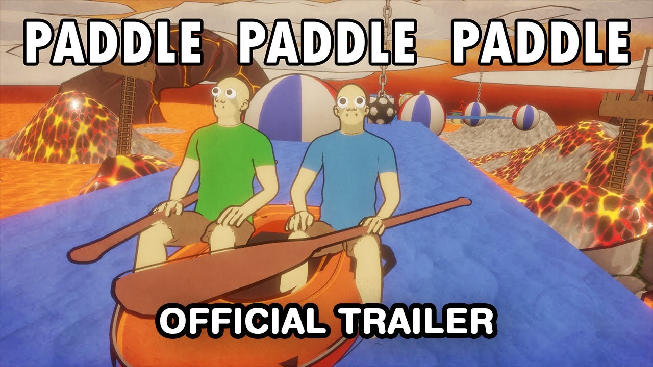 Paddle Paddle Paddle | A Very Hard Co-op Paddling Game - Official Trailer