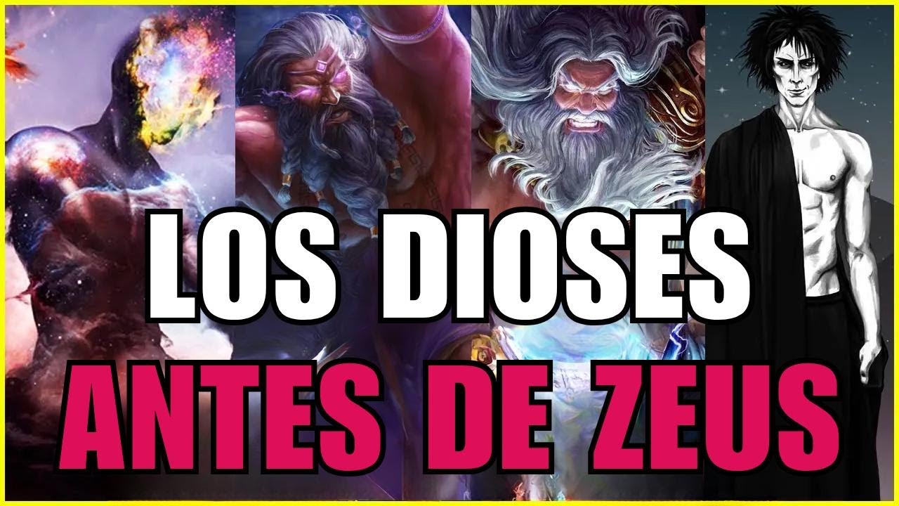 4 RAZAS de DIOSES GRIEGOS EXPLICADAS A FONDO | MITOLOGÍA GRIEGA
