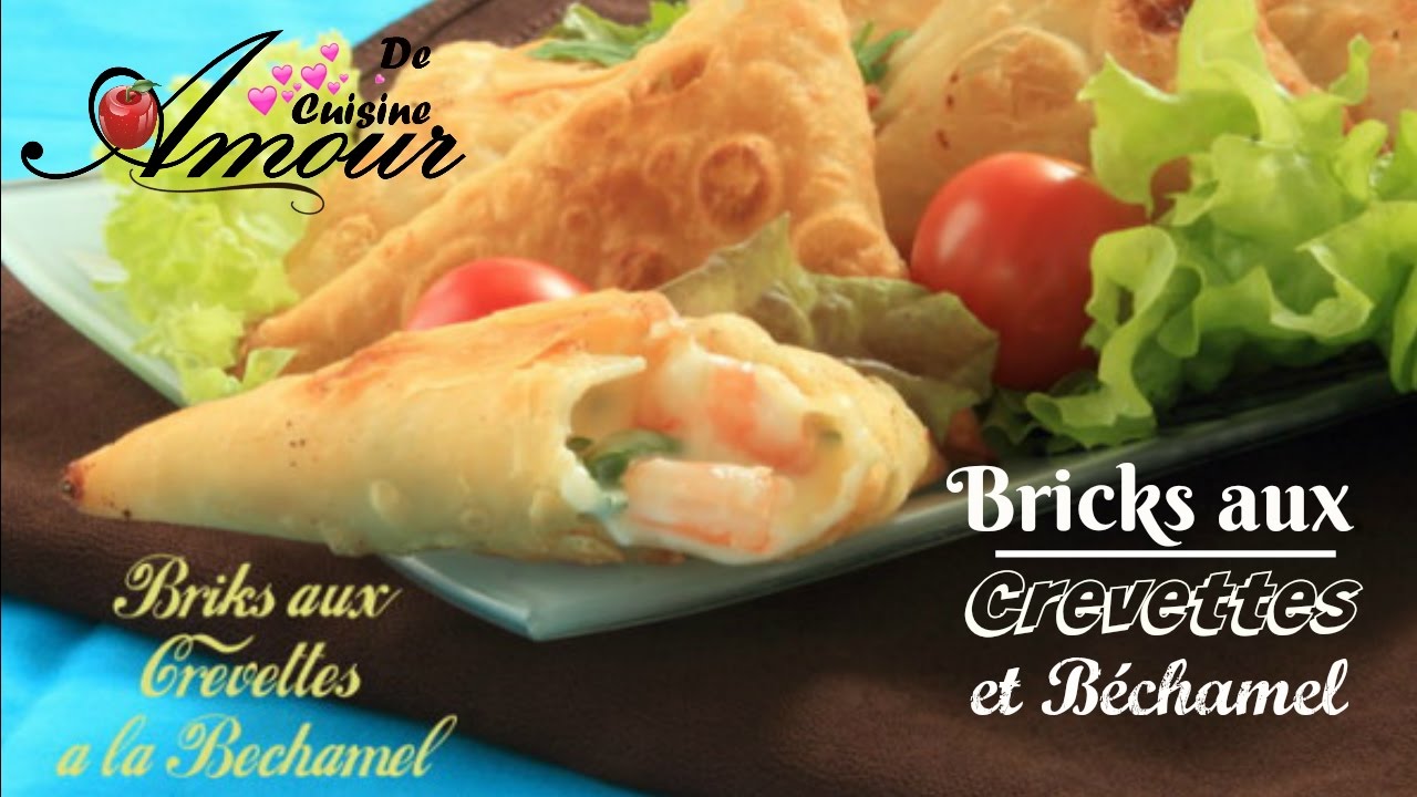 bricks de crevettes à la béchamel briouetas aux  crevettes best prawn samosas ever ( english CC)