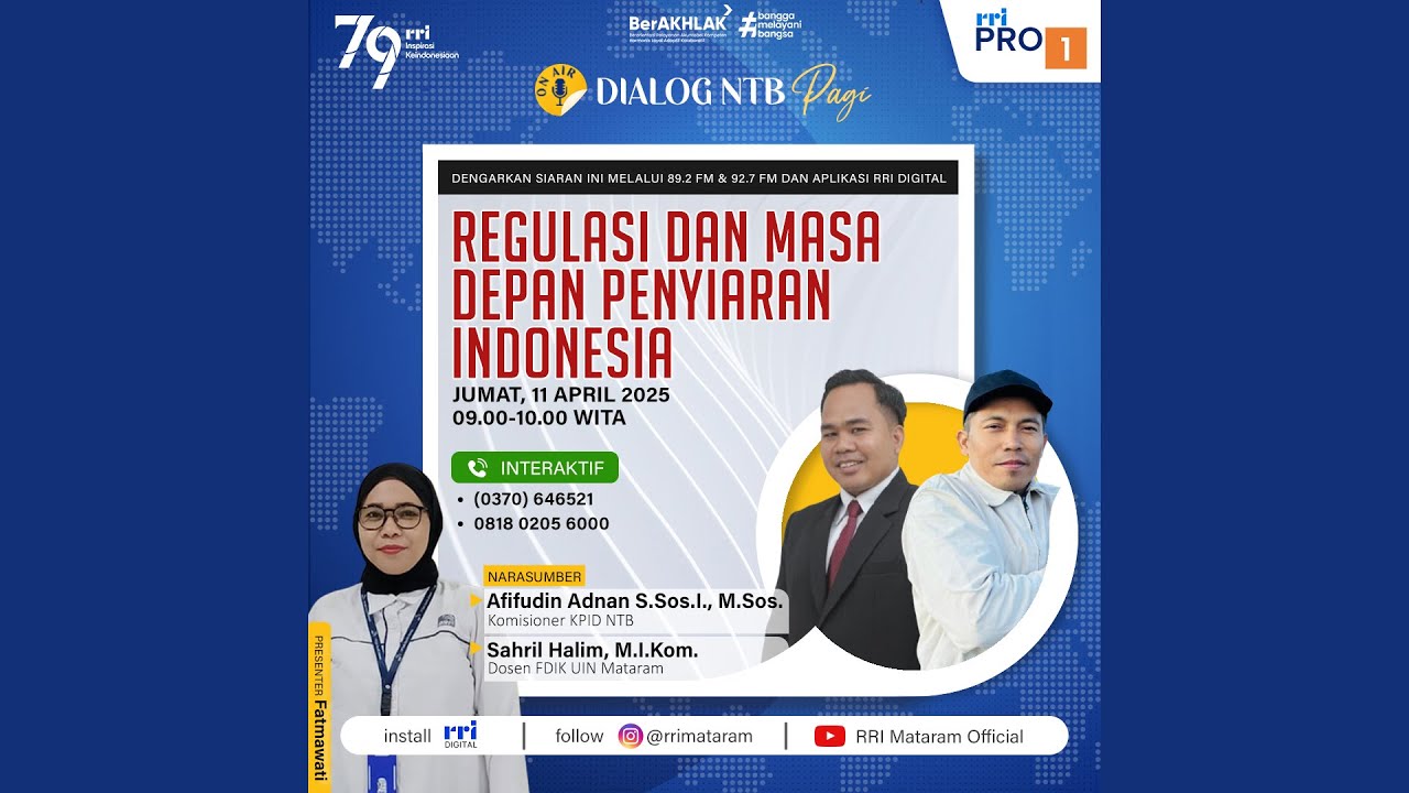 Regulasi dan Masa Depan Penyiaran Indonesia