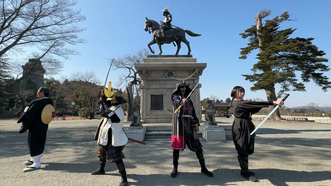 2026.2.15 仙台城址 伊達武将隊演武