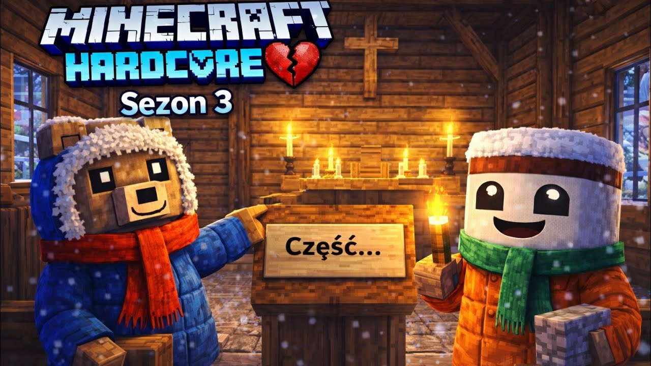 Minecraft Hardcore Sezon 3 Tajemnicza Tabliczka i Budowa Karczmy