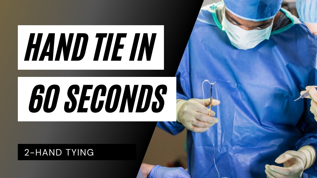 Surgeon's Knot - The best technique | How to Hand Tie in 60 Seconds