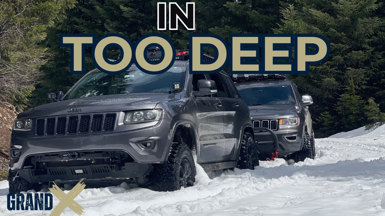 Overland Built Jeep Grand Cherokees VS Spring Snow