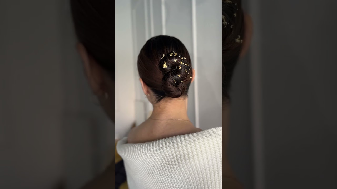 Вариант причёски на Новый год 🎄🎅🏼 