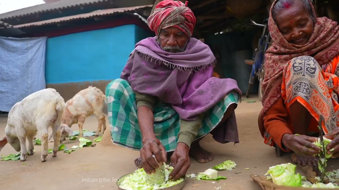 Cabbage Fish Cooking | very unique style cabbage shape fish making and cooking | veg fish curry