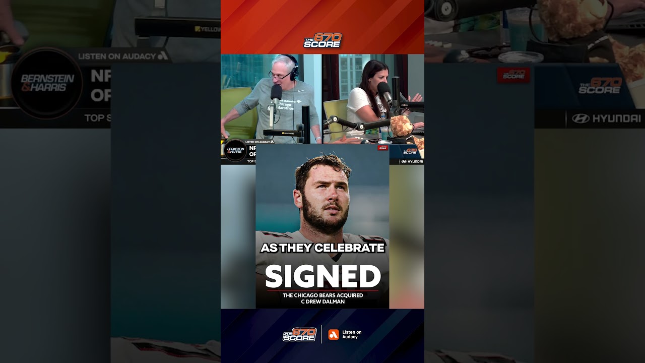 BREAKING NEWS: Live reaction to the Bears signing Drew Dalman
