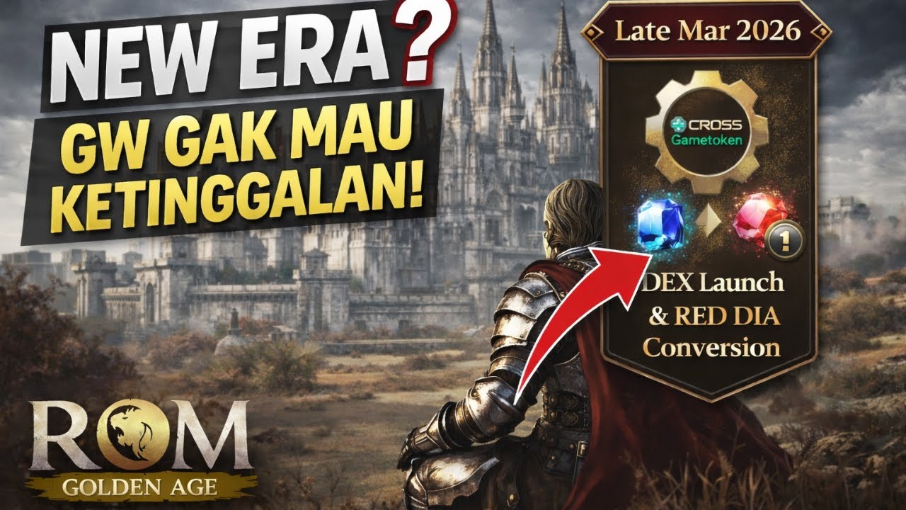 BOCORAN TIPIS EARN TOKEN DAN GAMEPLAY,SEBELUM TELAT‼️ROM REMEMBER OF MAJESTY CROSS