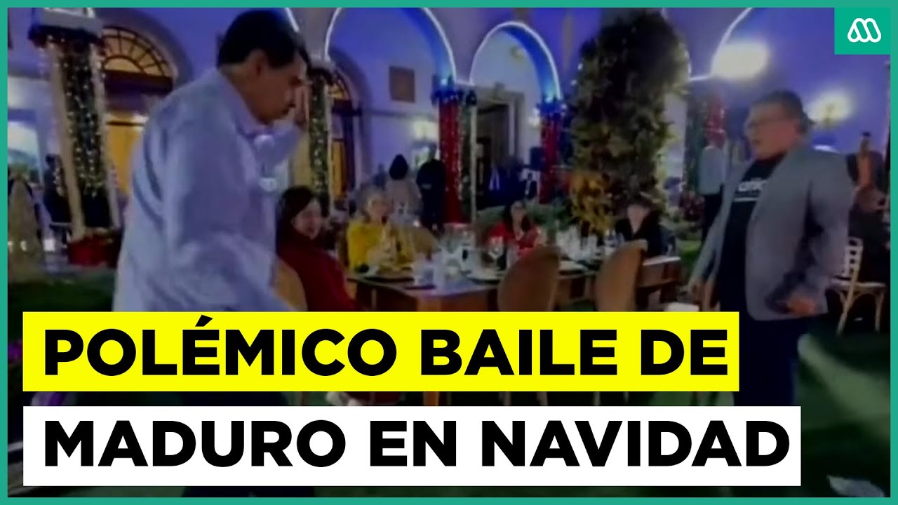 El llamativo baile de Nicolás Maduro en Navidad