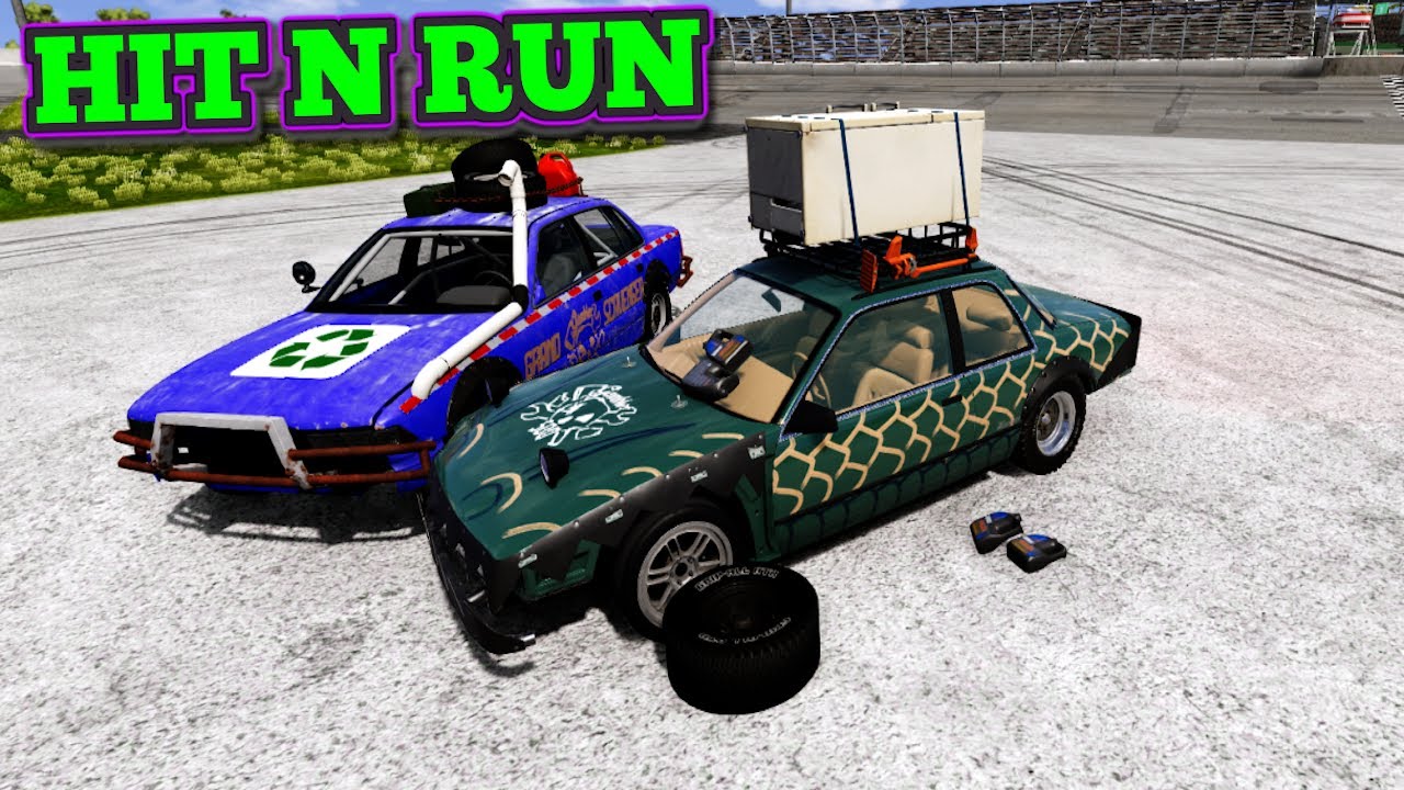 BeamNG.drive MP - GETTING CHASED BY CRAZY SEMI TRUCK DRIVER!