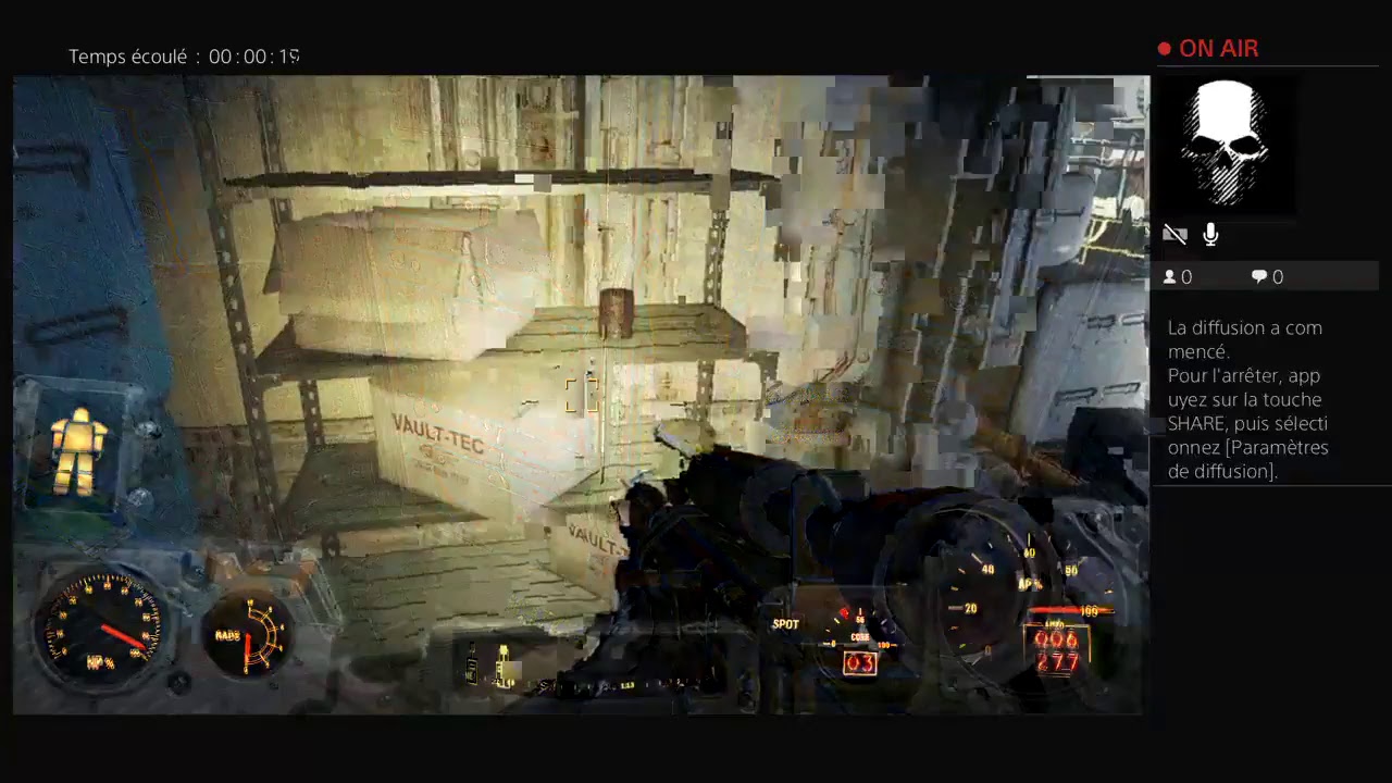 JOHN-RAMBO SUR Fallout 4 d&eacute;tente