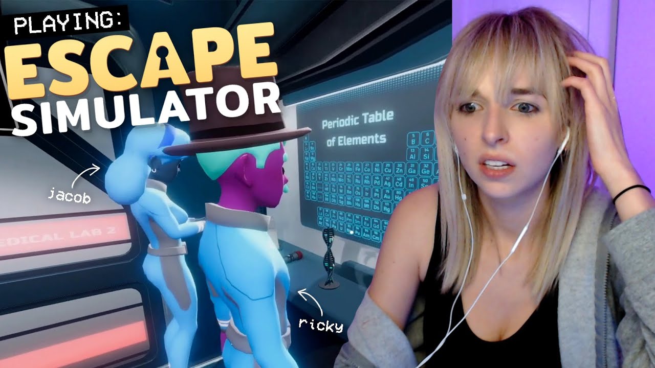 we don't know how to escape in ESCAPE SIMULATOR