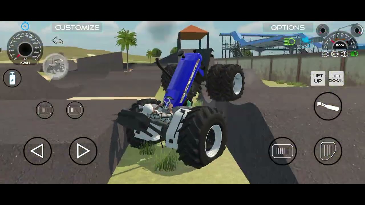 Traktor game simulator, open world game… ek badiya game hai, hai na? 🥰