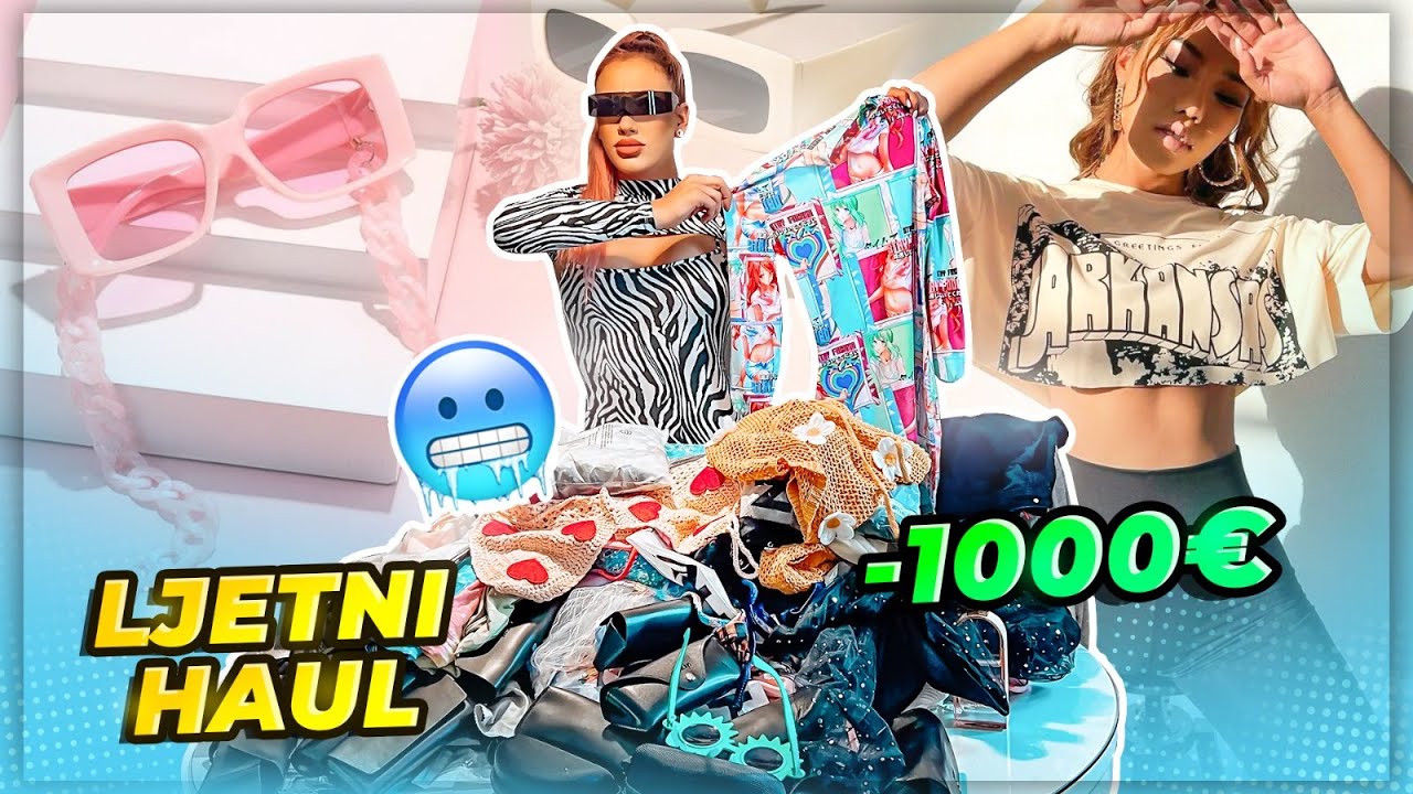 KUPILA SAM 100 LJETNIH OUTFITA! HAUL X TRY ON