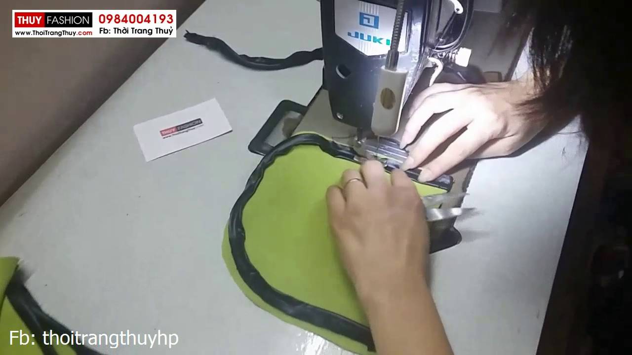 Kỹ thuật may viền lé túi tại Thời Trang Thuỷ