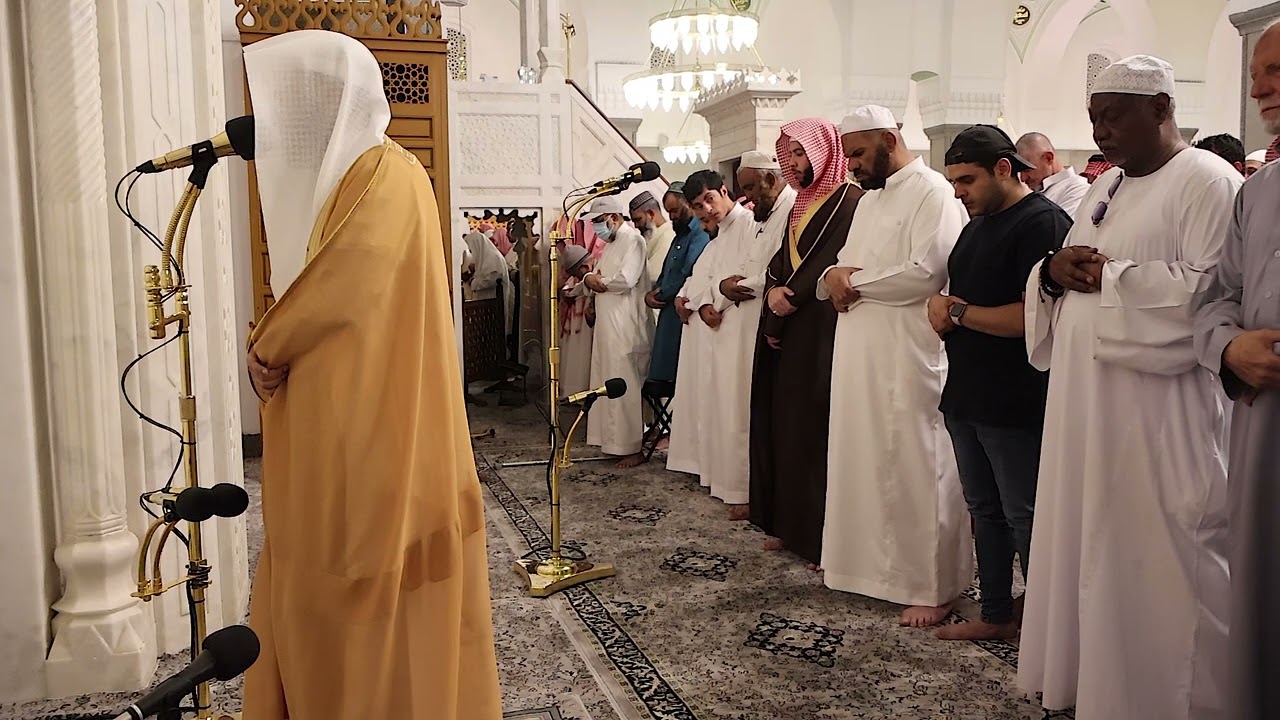 صلاة الفجر# الجمعة 11 ذو القعدة 1446هـ# وتلاوة من سورة الأحزاب# الشيخ .  د ياسر المرعشي