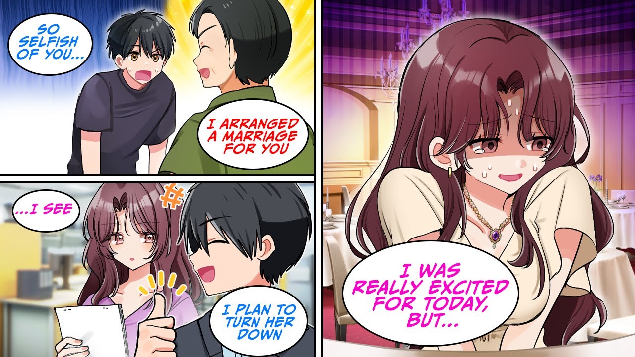 [Manga dub] I complained about having an arranged marriage to my female boss but then... [RomCom]