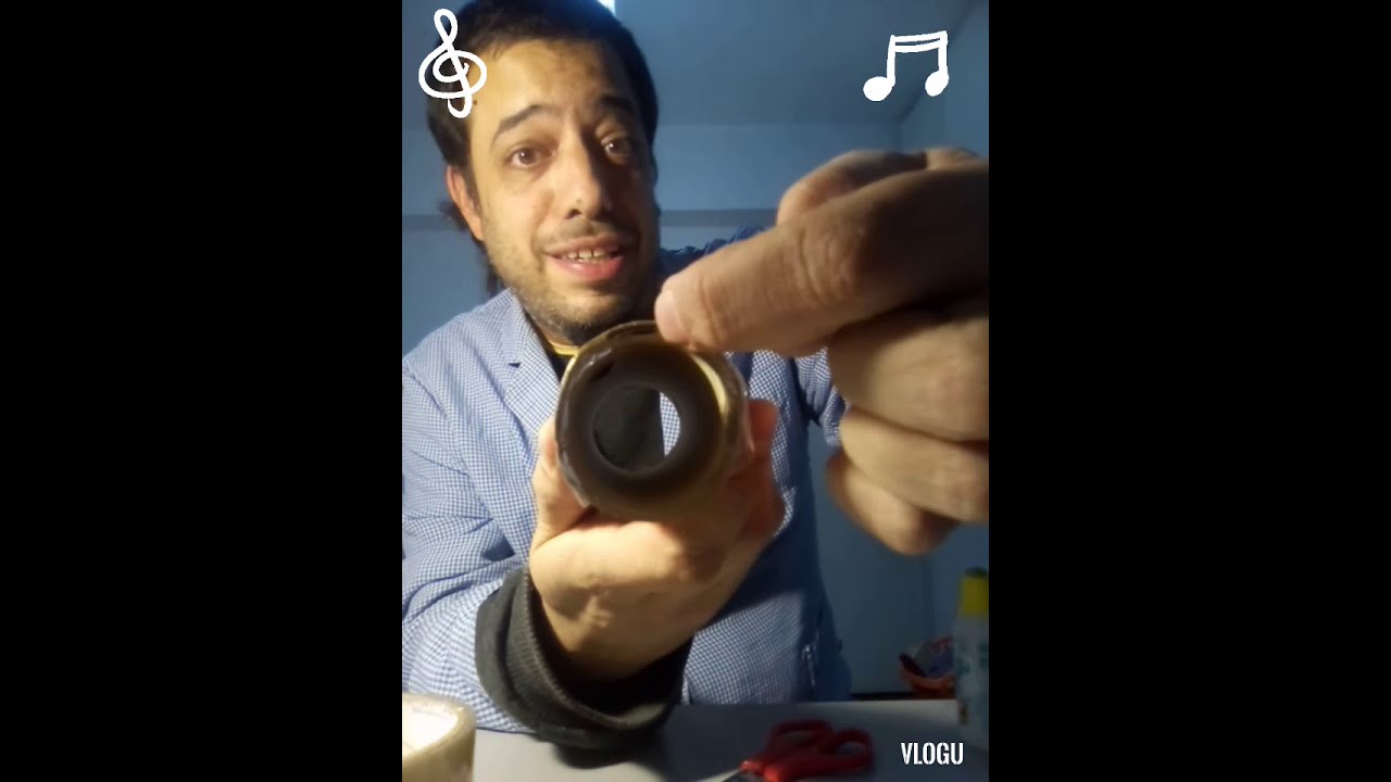 Cómo hacer una flauta de cartón