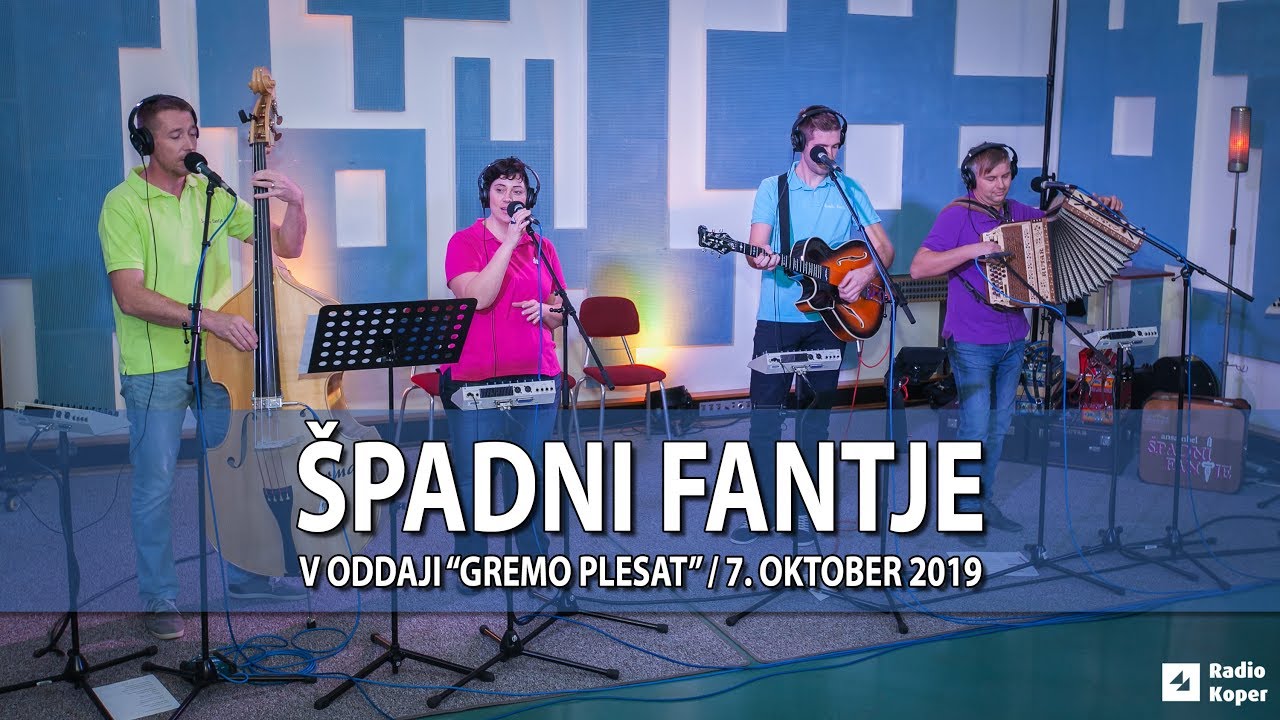ŠPADNI FANTJE v oddaji GREMO PLESAT