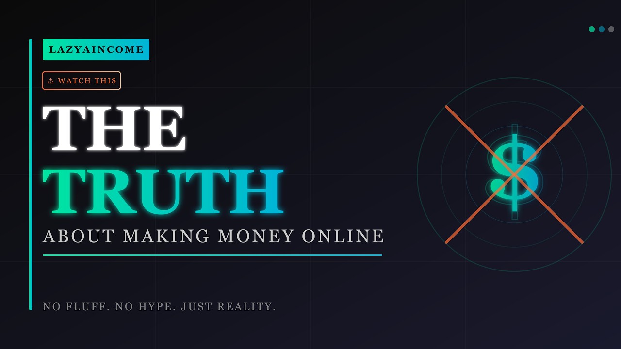 The Truth About Making Money Online (What Nobody Tells You)