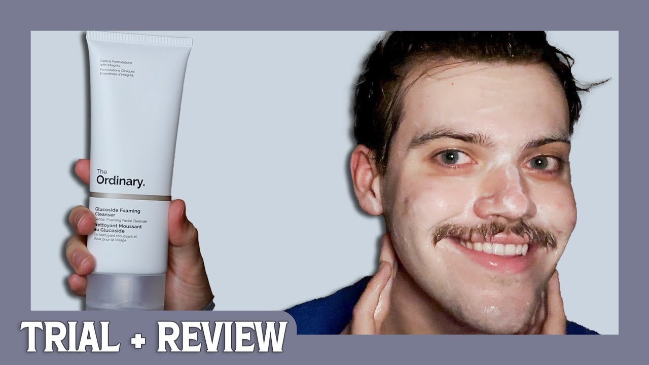 the ordinary glucoside foaming cleanser | trial + review