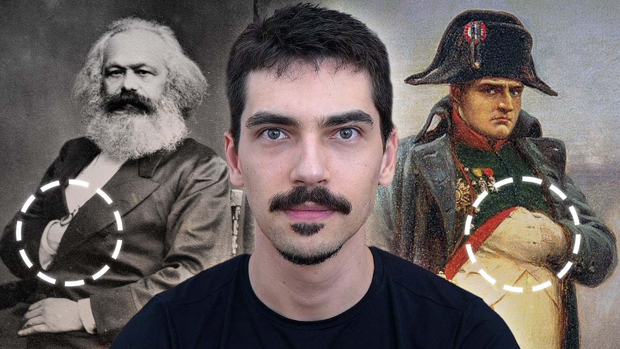 Por que Napoleão fazia essa pose? (E tantos outros!)