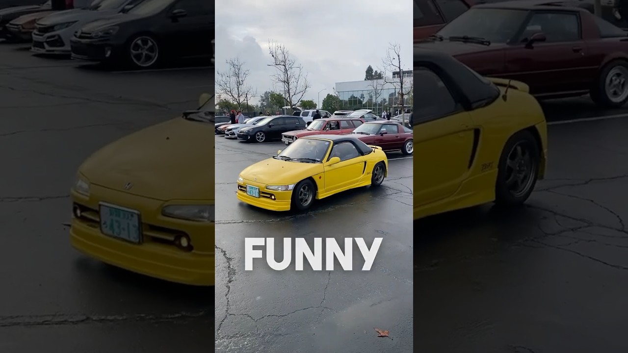 Honda Beat z 1991 roku #samoch&oacute;d #samochody #keicar #jdm