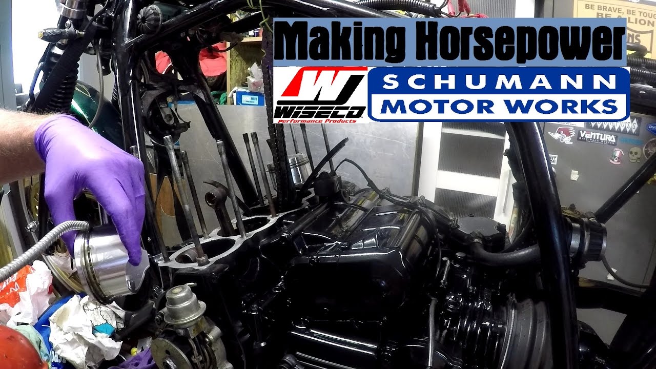 XS1100 Cafe Racer - Fitting the Big Bore Kit and Performance Head Part 1