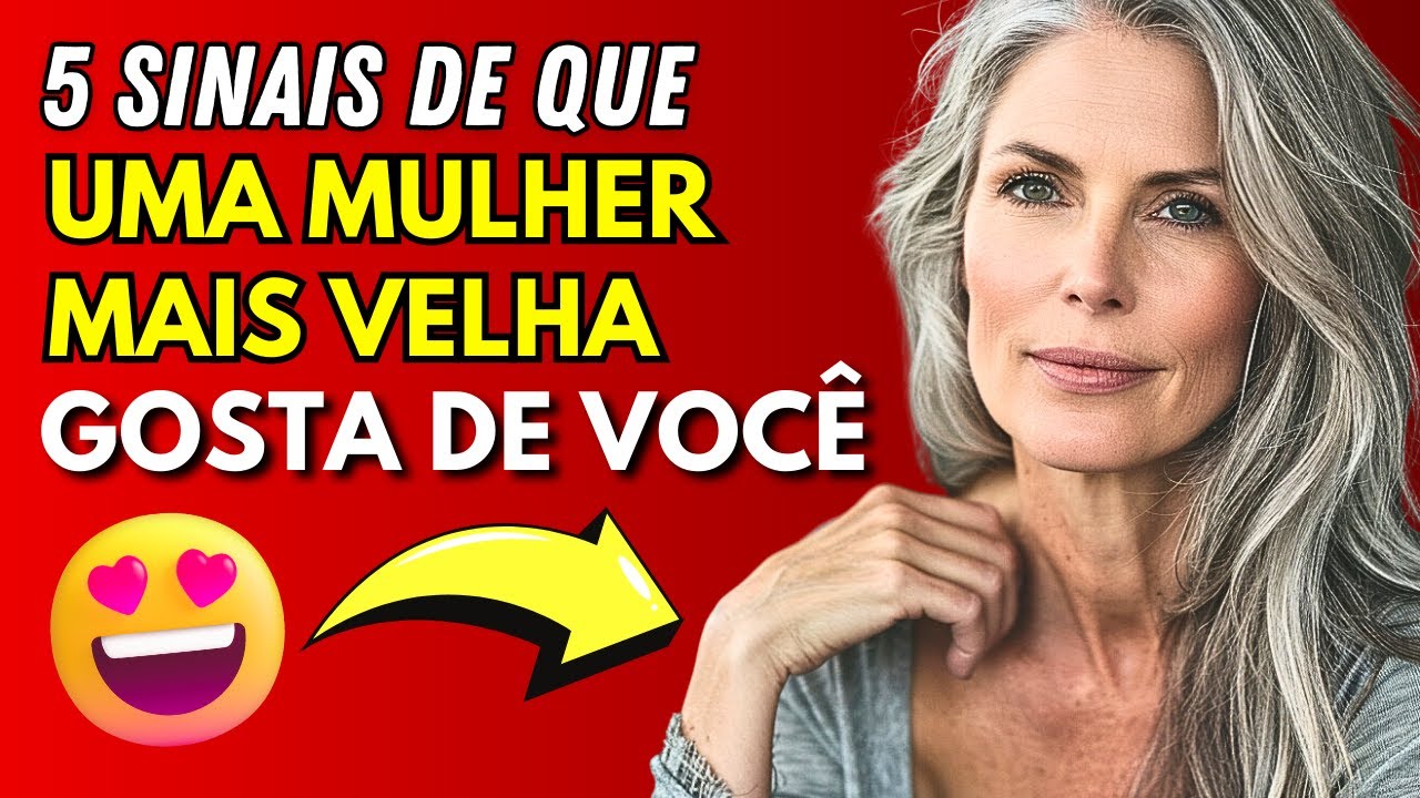 5 sinais de que uma mulher mais velha gosta de você (eles são fáceis de ignorar)