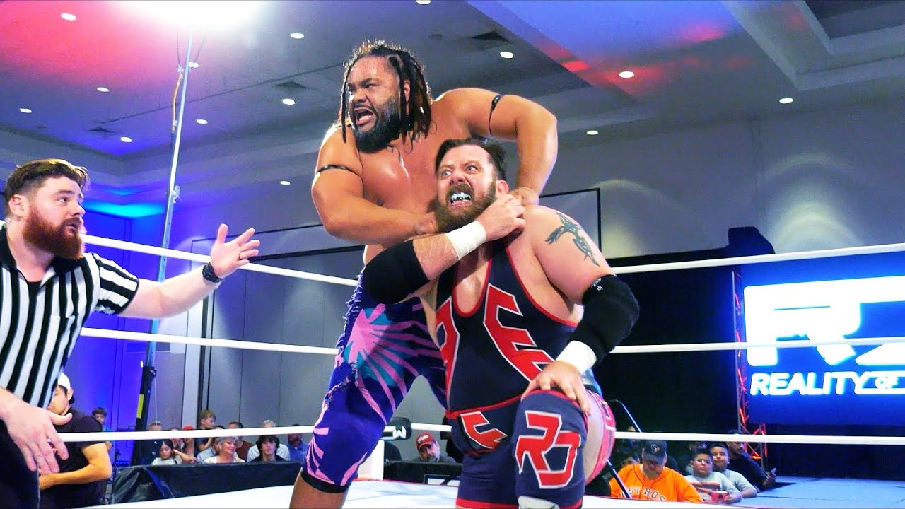 Джейкоб Фату против Райана Дэвидсона [ПОЛНЫЙ МАТЧ] Reality Of Wrestling