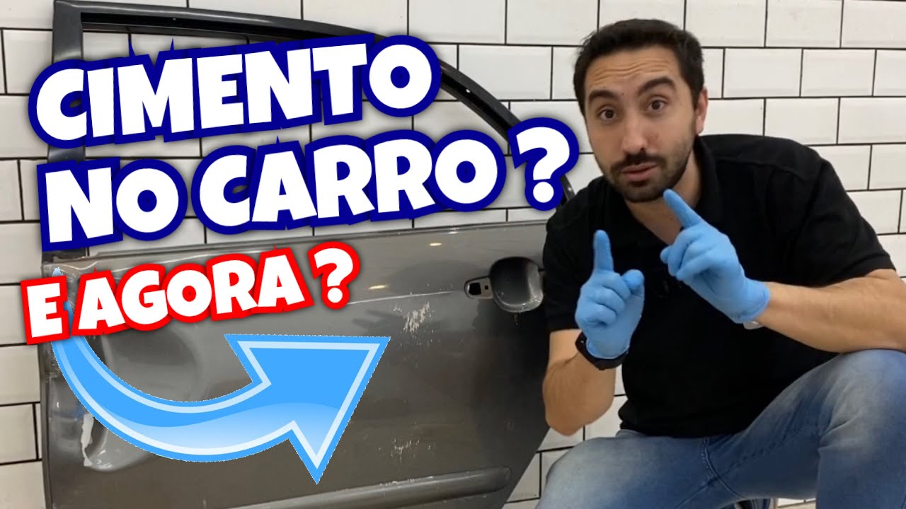 COMO REMOVER CIMENTO DA PINTURA DO CARRO SEM RISCAR