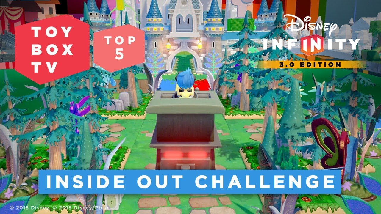 Inside Out Challenge - Top 5 Toy Boxes - Disney Infinity Toy Box TV HD Ep. 5