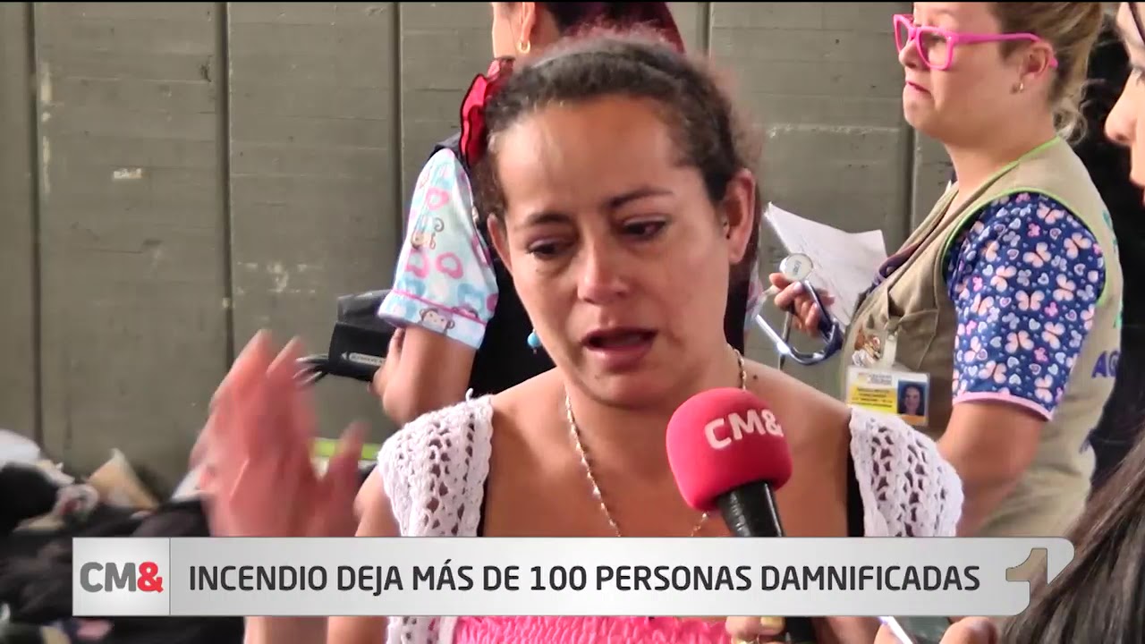 Más de 130 personas afectadas por un incendio en Armenia