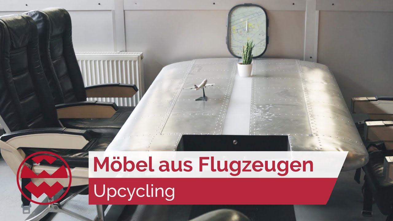 Upcycling: Einzigartige Designer Möbelstücke aus alten Flugzeugen - LIT | Welt der Wunder