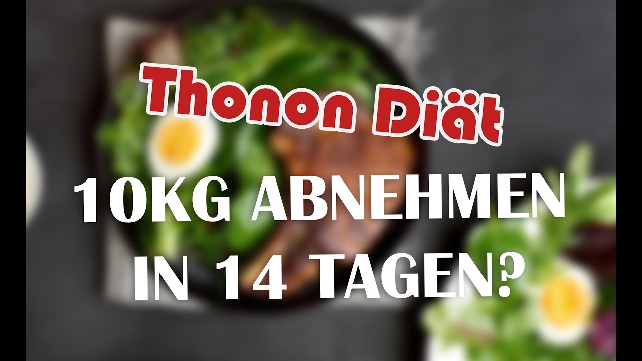 Thonon Diät - 10kg in 2 Wochen schnell abnehmen? Was steckt dahinter?