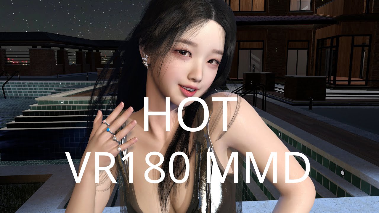 HOT - KPOP Dance MMD in 8K VR 180  |  Meta Quest 3
