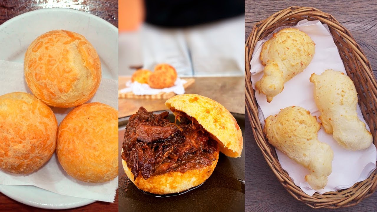 3 TIPOS DE PÃO DE QUEIJO | Em São Paulo