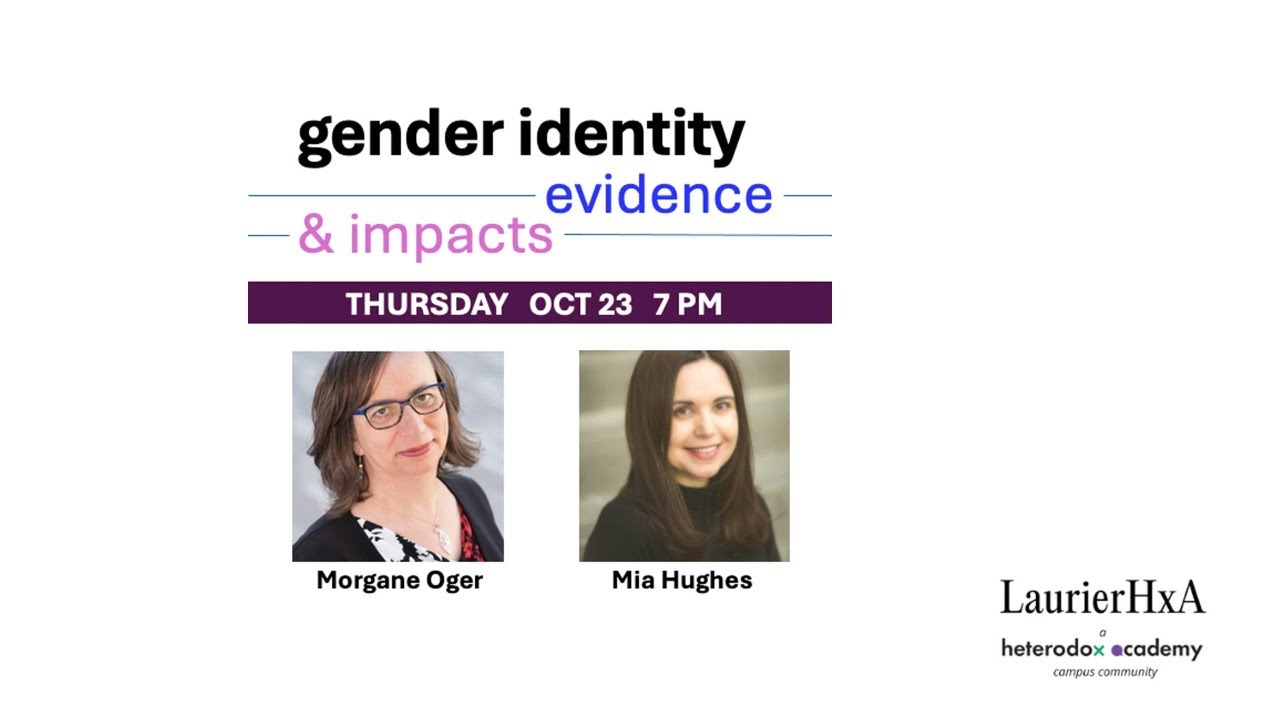 Gender Identity: Evidence & Impacts @LaurierHxA-gz1jw