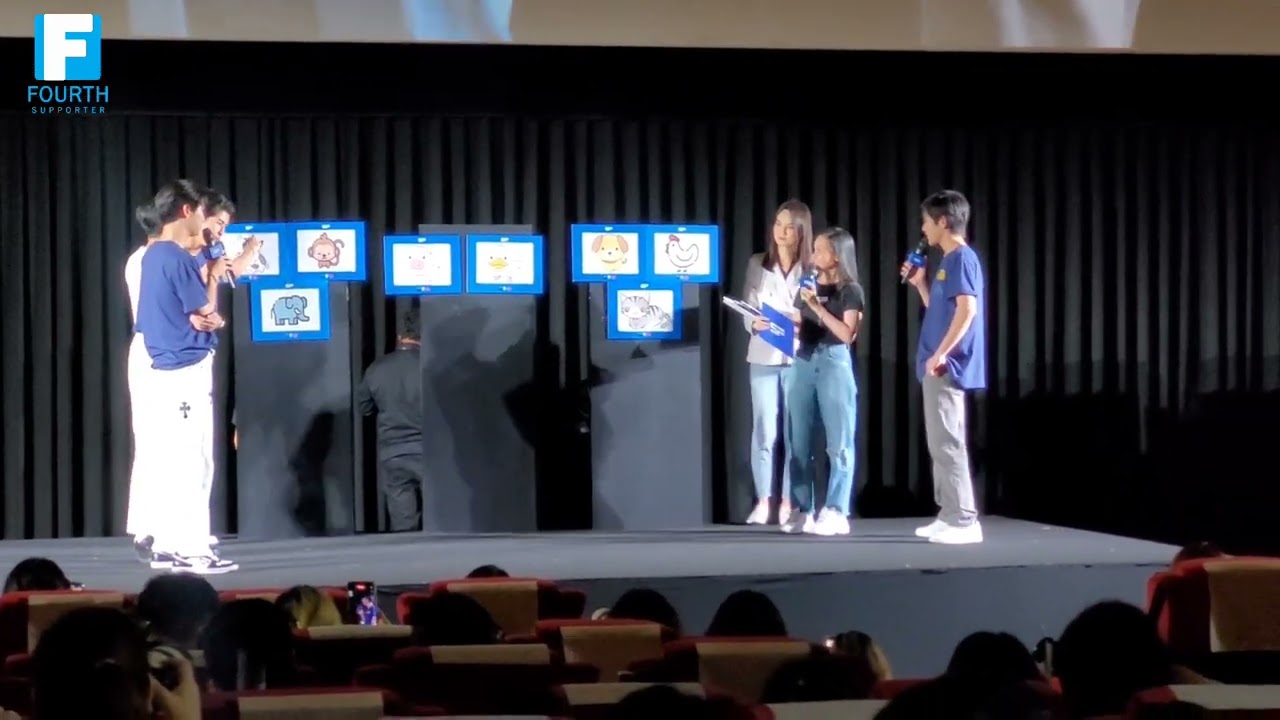20231127 | WISH SF Friends Screening #ฮะโหลโบ๋นี่โก๋เอง | Fourth, Satang, Mark (โฟร์ท สตางค์ มาร์ค)