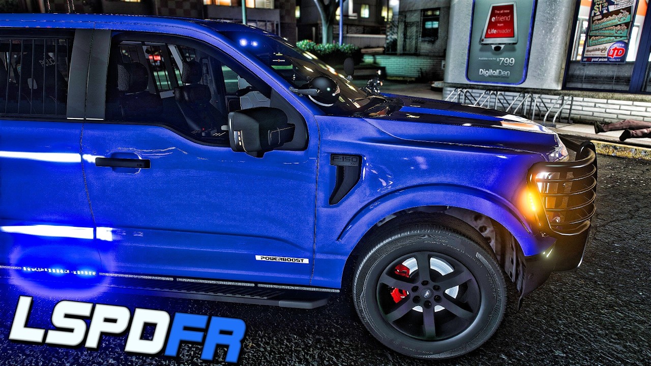 GTA 5 LSPDFR | Пятничный патруль банды 🚔 F-150 захватывает город!