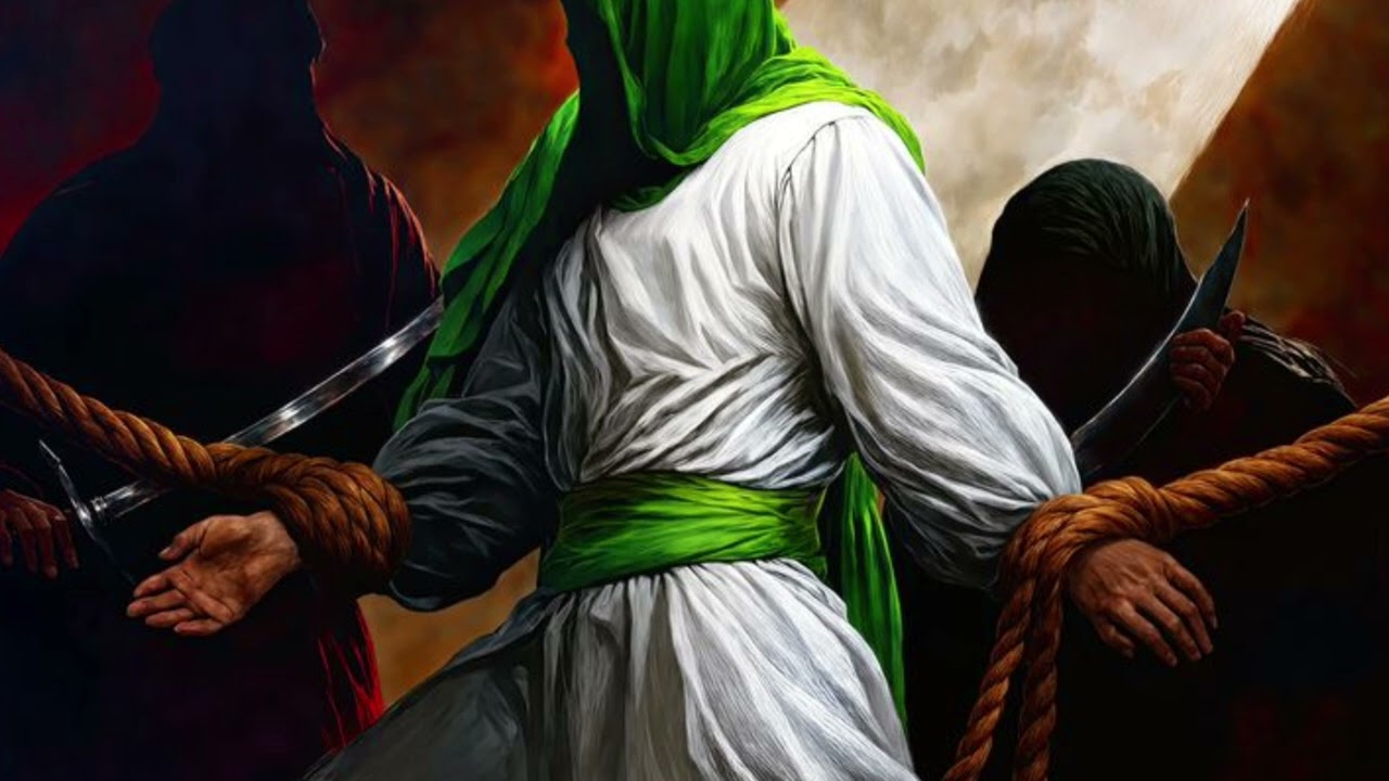 Zarb lagne ke baad ka manzar #FuztuBiRabbilKaaba #ImamAliAS#MasjidEKufa#Ahlulbayt#YaAli#ShahadatEAli
