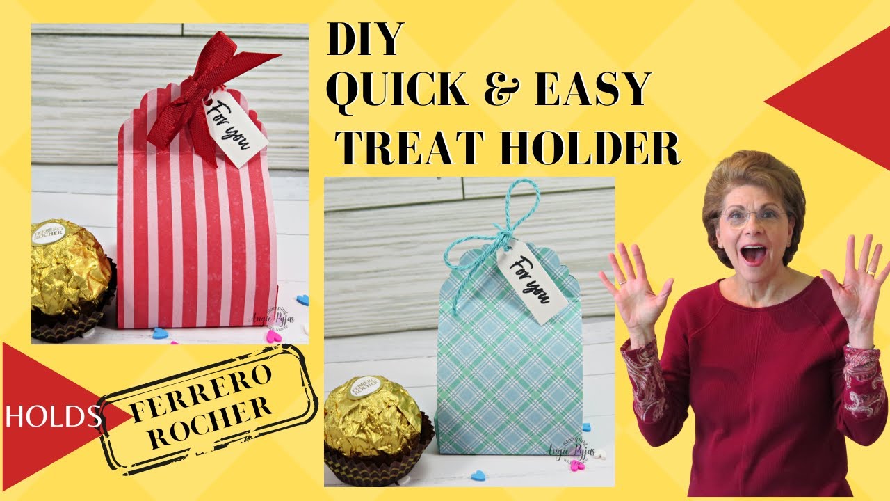 A Great Quick & Easy Diy Treat Holder for Ferrero Rocher( the perfect party favor or small treat)