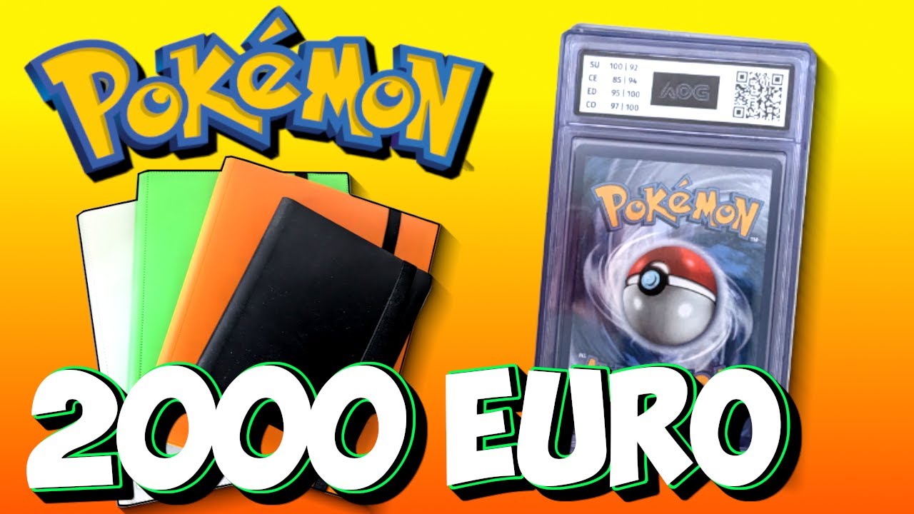 2000€ Sammlung in 2 Jahren Pokémon gesammelt!